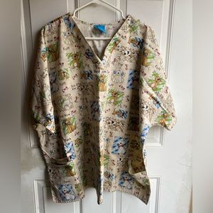 Ruff Life 3X scrub top